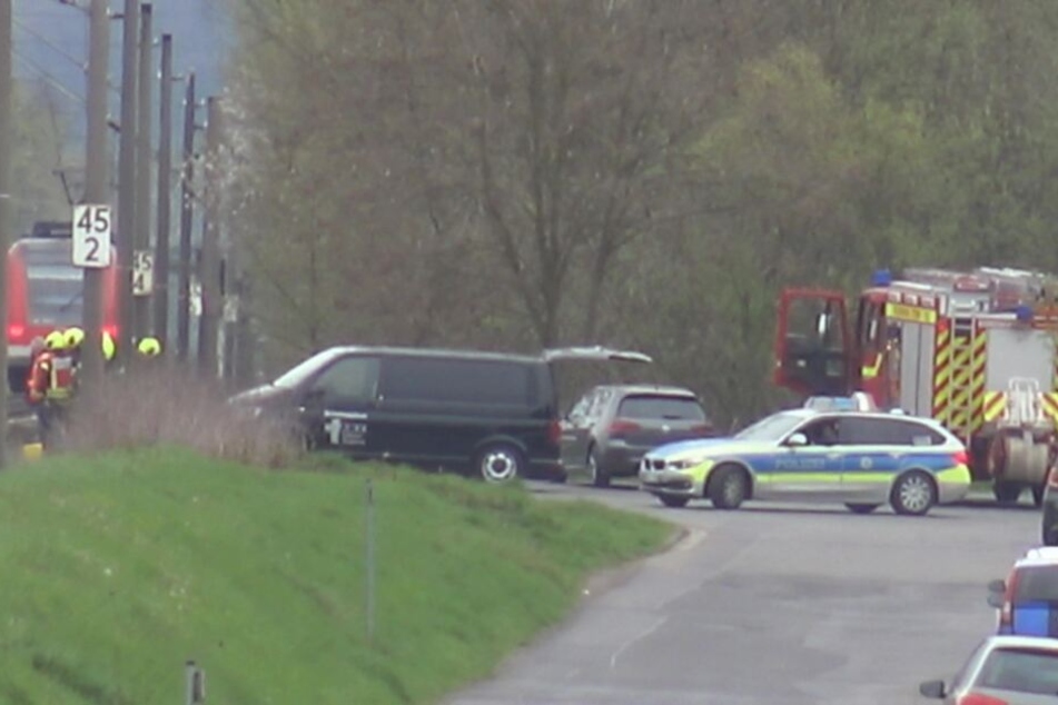 Zahlreiche Rettungskräfte waren am Unglücksort in Eitorf.