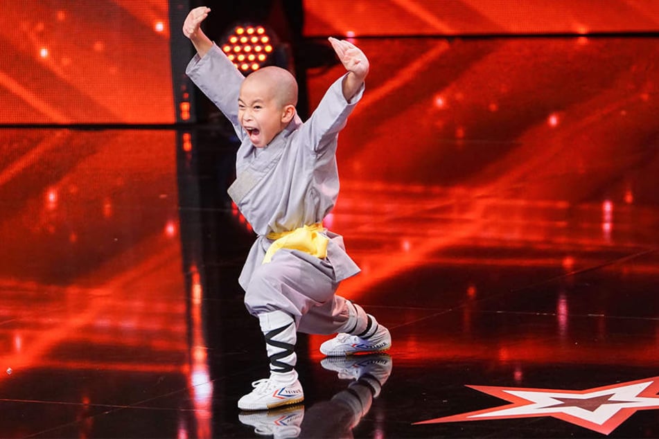 Auf der Supertalent-Bühne wirkt Quoc Bao An Ngo gar nicht schüchtern.