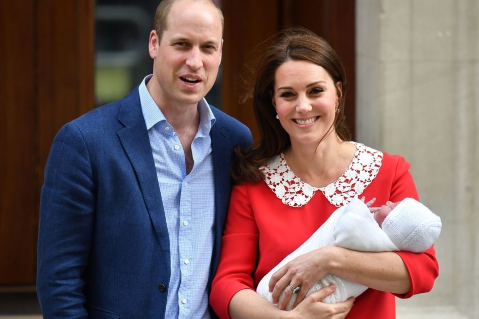 Prinz William (36) und Herzogin Catherine (36) mit ihrem Sohn Prinz Louis.