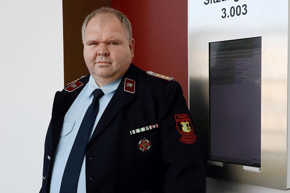 Sprecher des Stadtfeuerwehrverbands: Dr. Thomas Lange (49)