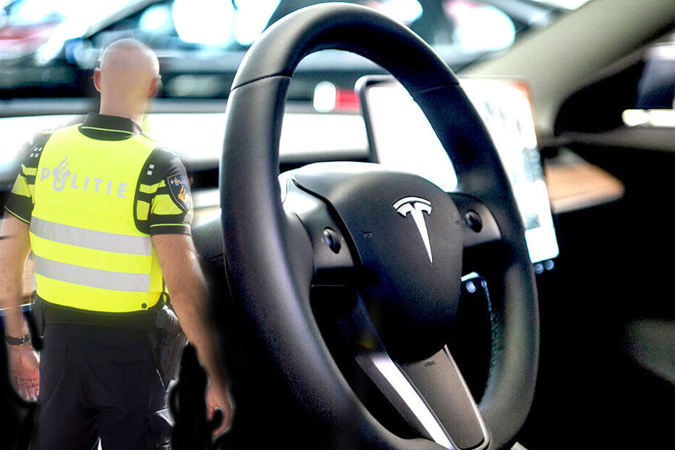 Polizei erwischt schlafenden Tesla-Fahrer auf der Autobahn
