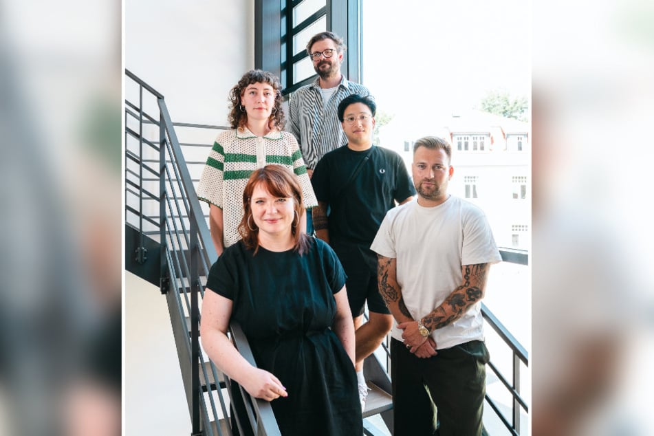 Die Jury für den ARD Kultur Creators Wettbewerb 2025 (v.o.): Billie Enders, Juryvorsitzender Prof. Christian Zöllner, Hoang Nguyen, Jana Cebulla und Philipp Gladsome.