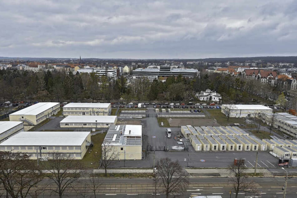 Das Container-Flüchtlingsdorf in Dresden-Johannstadt wurde bei der Online-Abstimmung zum "Schleudersachsen 2019" gekürt.