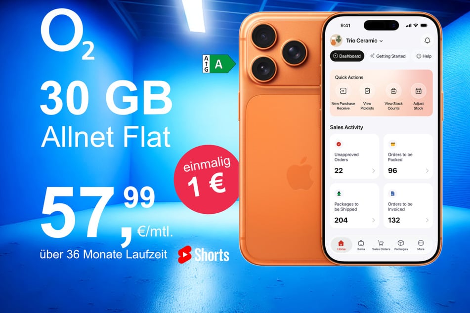 Das neue iPhone 17 Pro inkl. 30 GB Datenvolumen für nur 1 Euro exklusiv bei o2.
