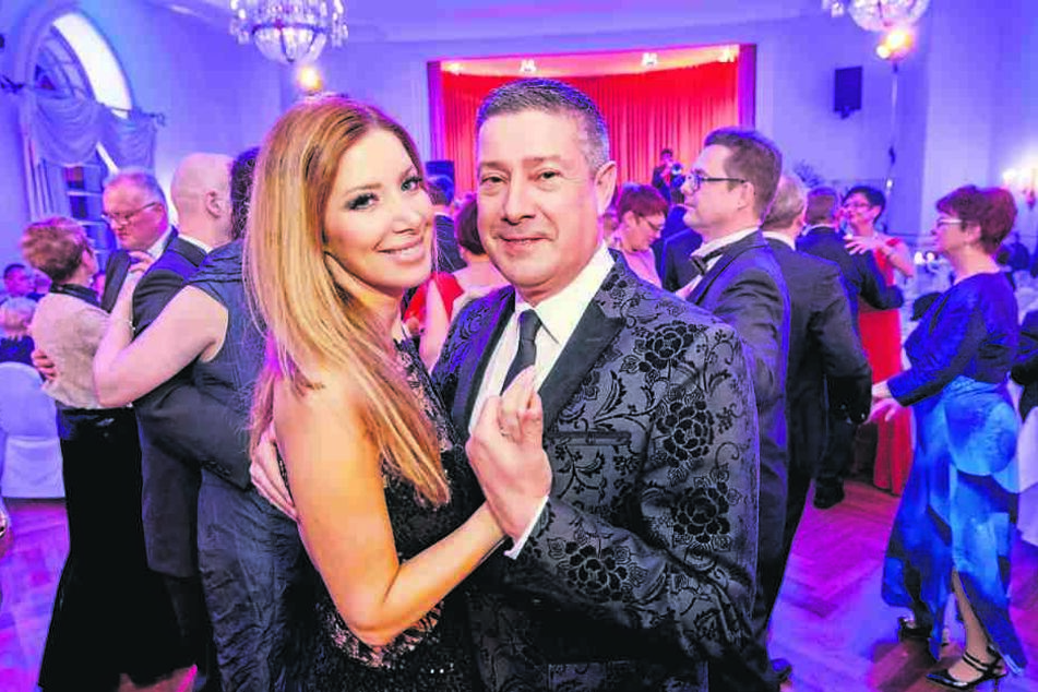 "Let´s dance" Juror und Moderator Joachim Llambi (54) brachte seine Freundin Rebecca (37) mit nach Meißen.