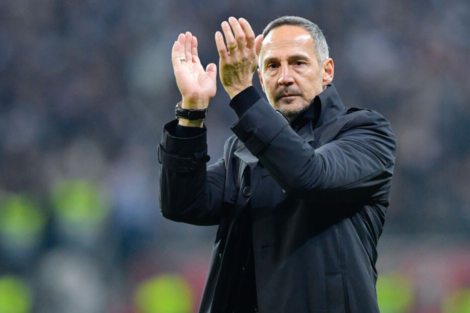 Lobte seine Jungs nach dem Sieg gegen Donezk über alle Maßen: Eintracht-Coach Adi Hütter.
