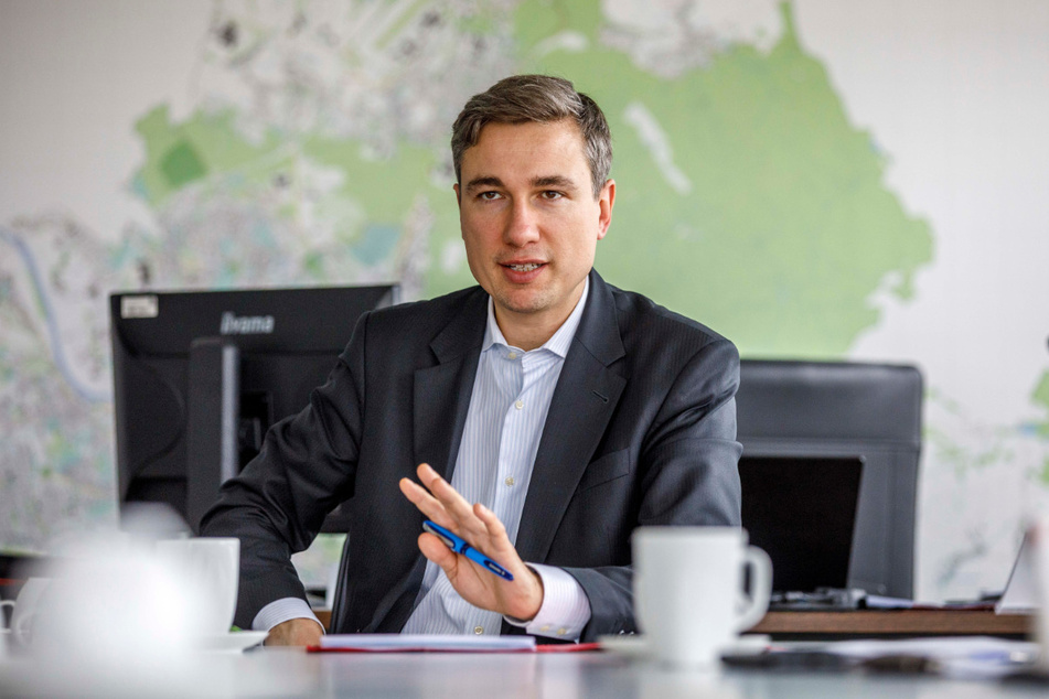 Will schnellstmöglich für rechtskonforme Zustände sorgen: Baubürgermeister Stephan Kühn (41, Grüne).
