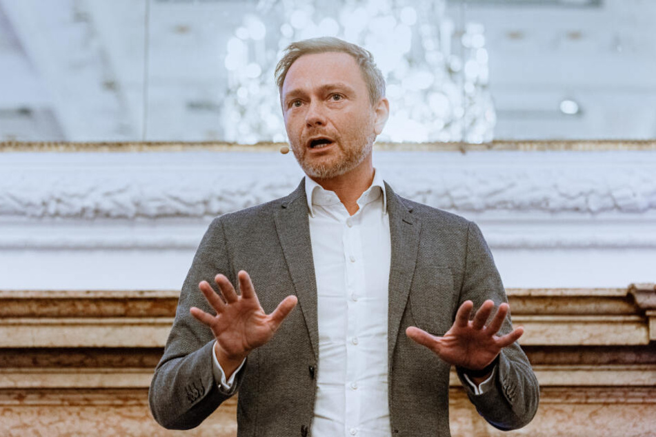 Christian Lindner stellte sich bei einer Pressekonferenz am Donnerstag den Fragen der Journalisten.