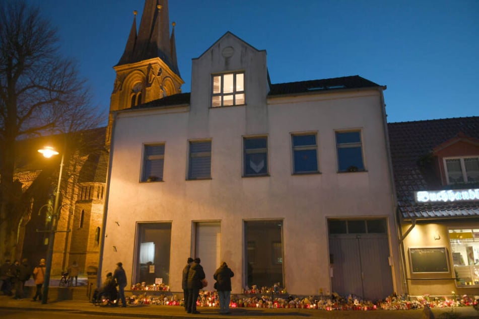 Ort der Trauer: Die Christus-Kirche in Torgelow.
