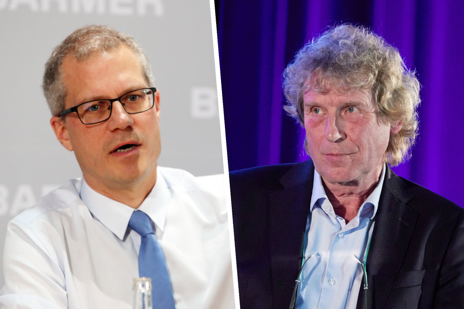Boris Augurzky (51, l.) und Bernd Raffelhüschen (66) fordern ein Comeback der Praxisgebühr und Selbstbeteiligungen.