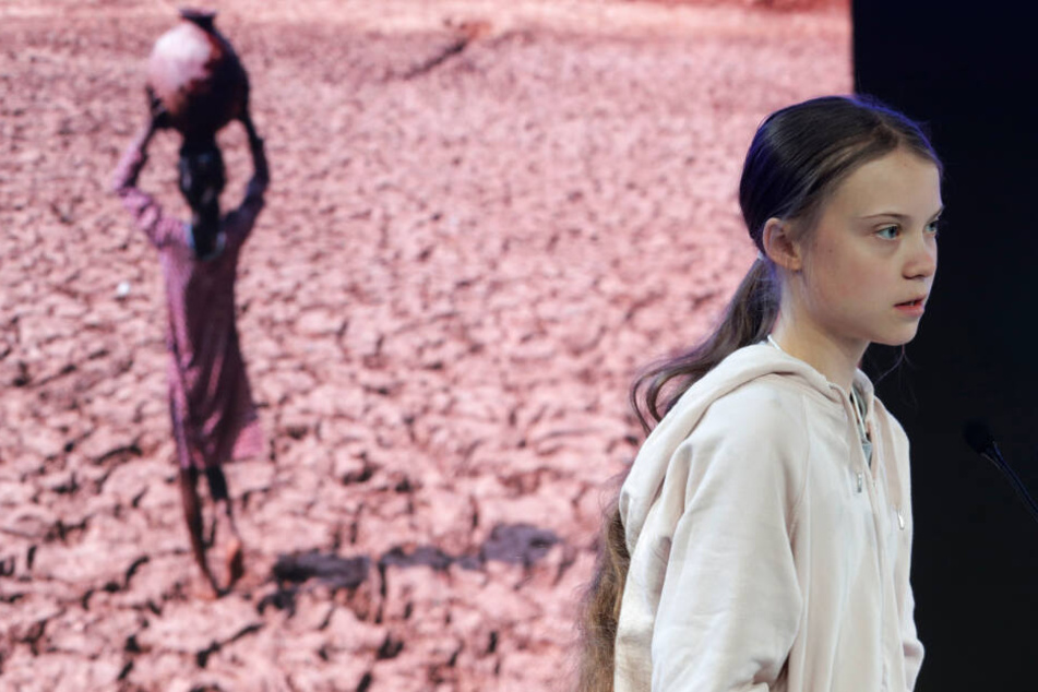 Greta Thunberg in Davos: "Eure Untätigkeit heizt die Flammen stündlich an"