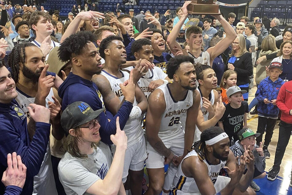 After Merrimack's big conference title win, college basketball fans took to social media to discuss their frustrations from the team being snubbed from the chance to play in this year's March Madness.