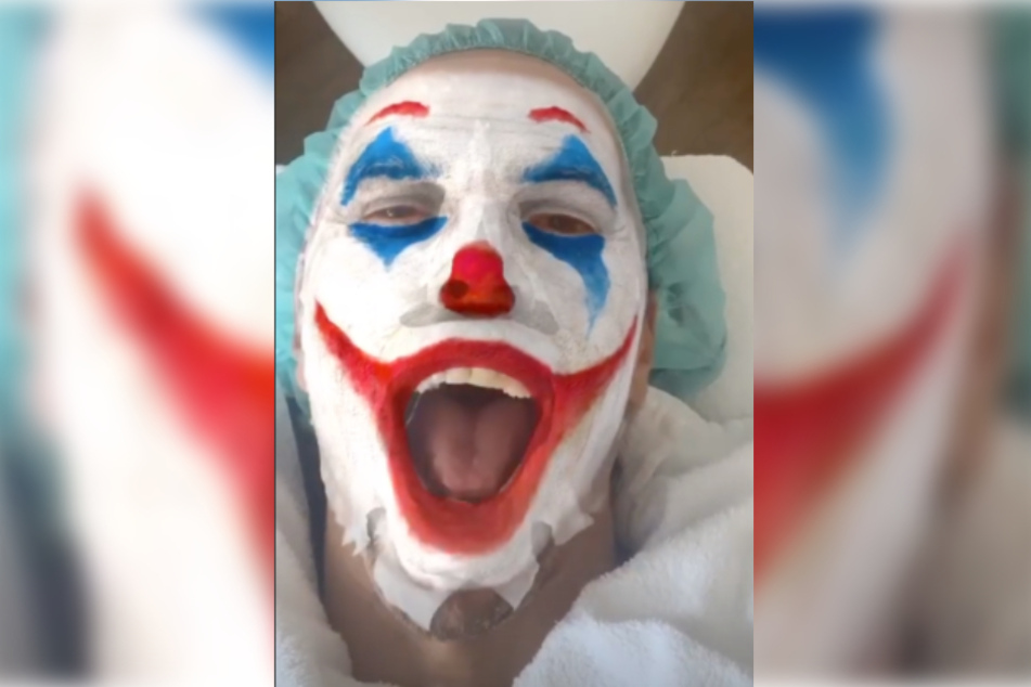 Jorge Gonzalez verwandelte sich bei einer Schönheitsbehandlung in den Joker.
