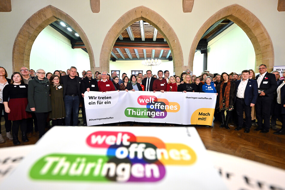 "Weltoffenes Thüringen" wurde Ende Januar in Jena gegründet. (Archivbild)