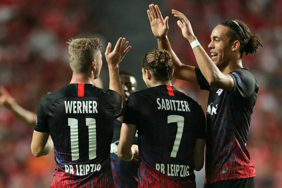 RB Leipzig feierte einen 2:1 bei Benfica Lissabon zum Auftakt in die Königsklasse.