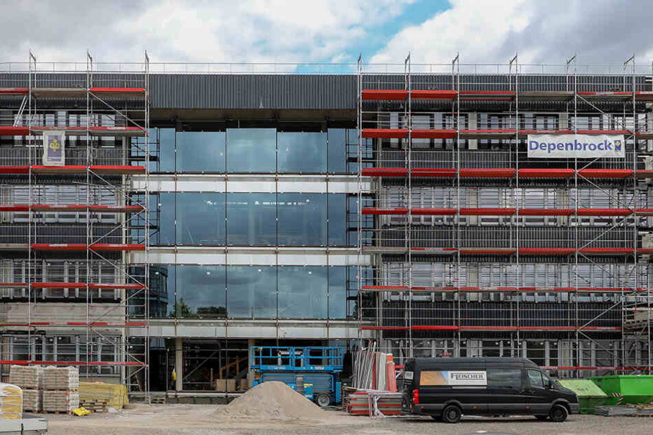 Auch dieses Laborgebäude vom Deutschen Zentrum für integrative Biodiversitätsforschung in Leipzig bekommt Spezialscheiben aus Radeburg.