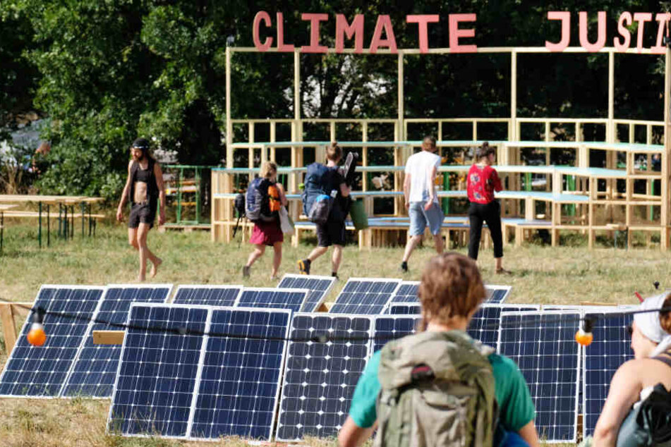 Mehr als 100 Workshops und Diskussionen sind auf dem Klimacamp in Pödelwitz geplant.
