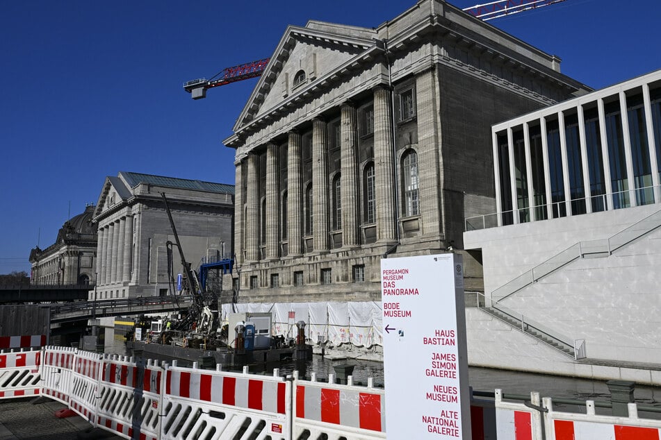 Noch ist das Pergamonmuseum eine Baustelle - und auch nach der Teileröffnung werden die Arbeiten weitergehen.