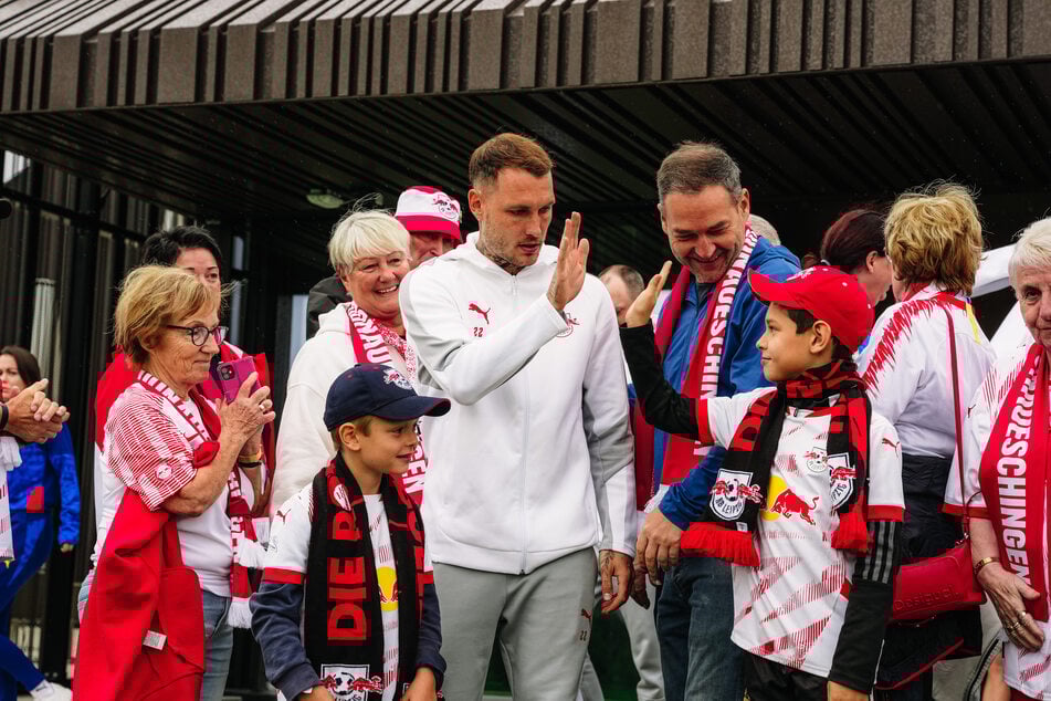 David Raum war bei den RB-Anhängern besonders begehrt.