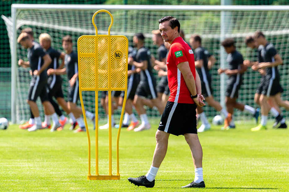 Daniel Meyer hat trotz der Hitze sein Programm durchgezogen.
