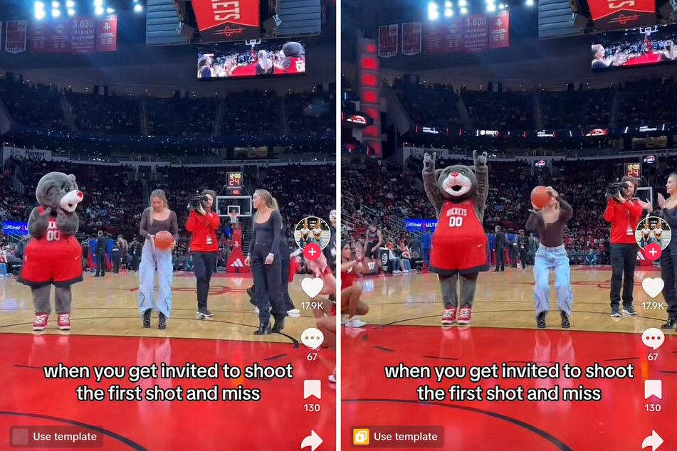 On Monday night, the Cavinder twins made a star appearance at the Houston Rockets game.