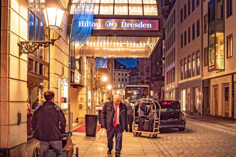 Im Hotel Hilton bezog der dreiste Dieb ein Zimmer und ging dann auf Klautour.