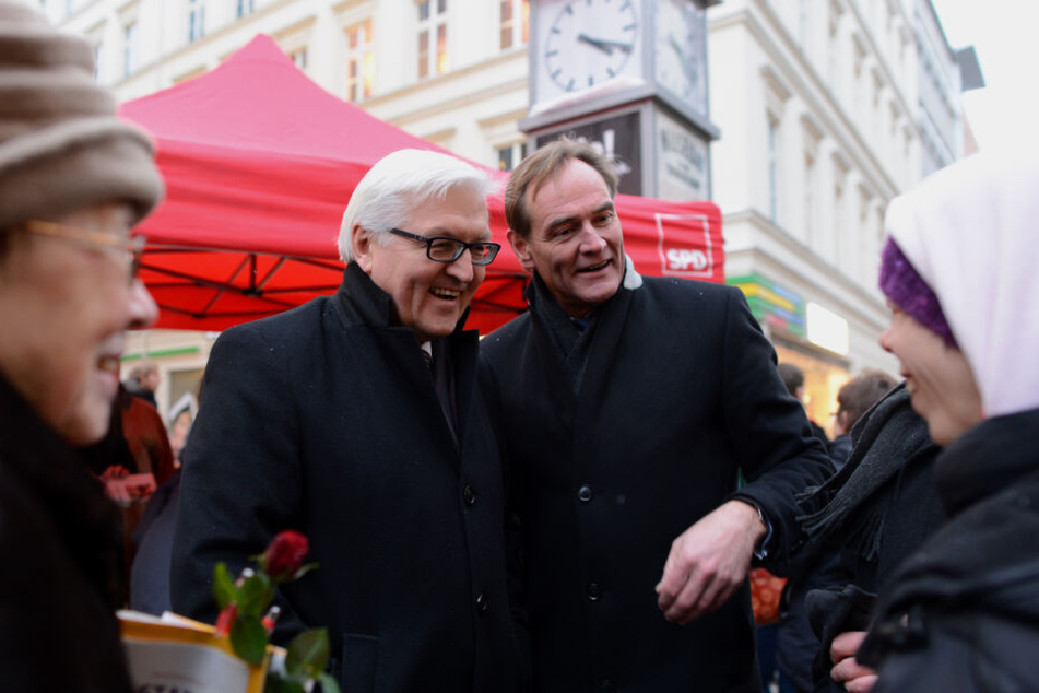 Steinmeier war bereits 2013 zu Besuch in Leipzig, damals noch als Fraktionsvorsitzender der SPD.