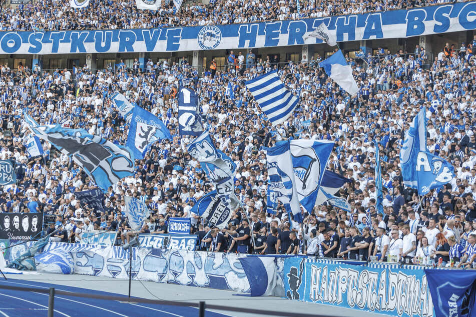 So sah die Ostkurve normalerweise aus.