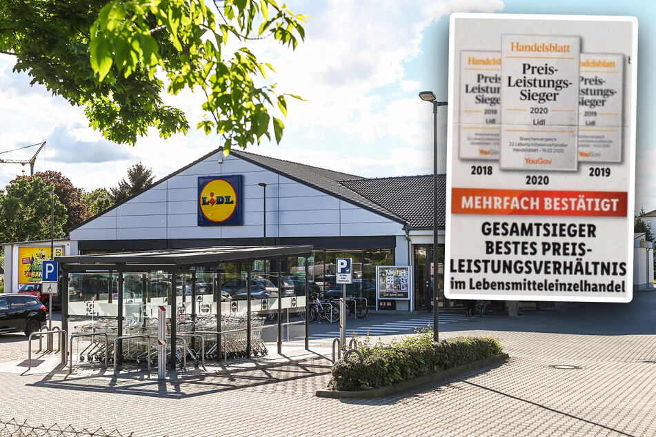 Lidl erhielt mindestens dreimal die Auszeichnung von Handelsblatt und YouGov, so auch in der vergangenen Woche.