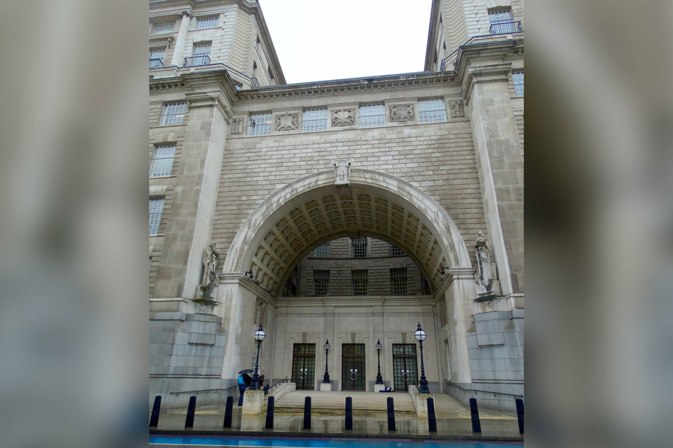 The headquarters of Britain's MI5 domestic security service in London.