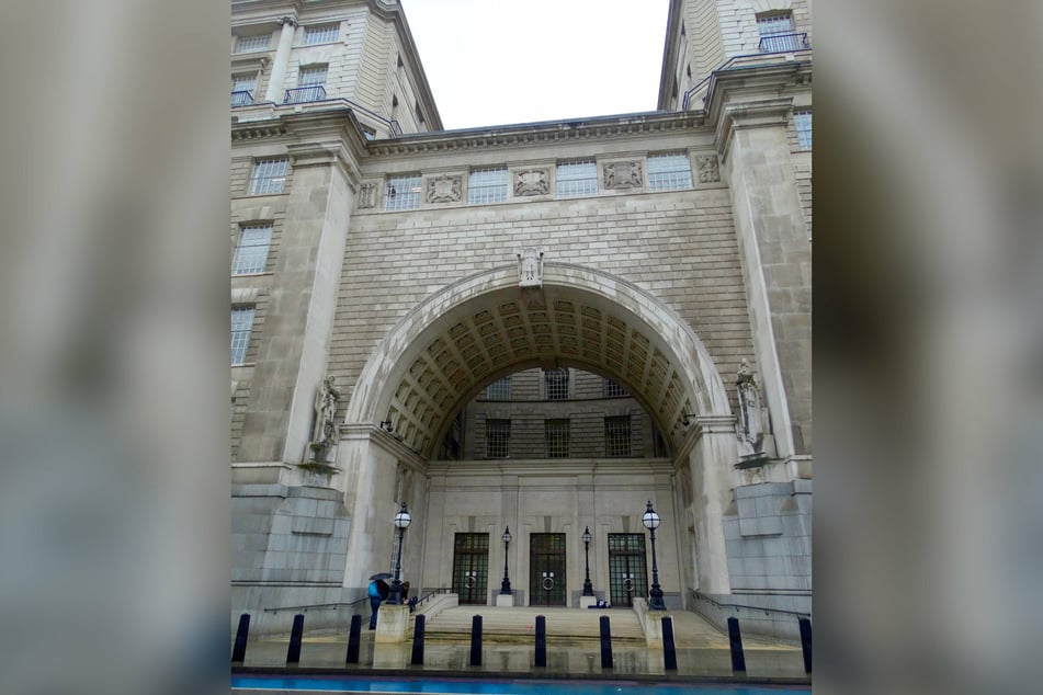 The headquarters of Britain's MI5 domestic security service in London.