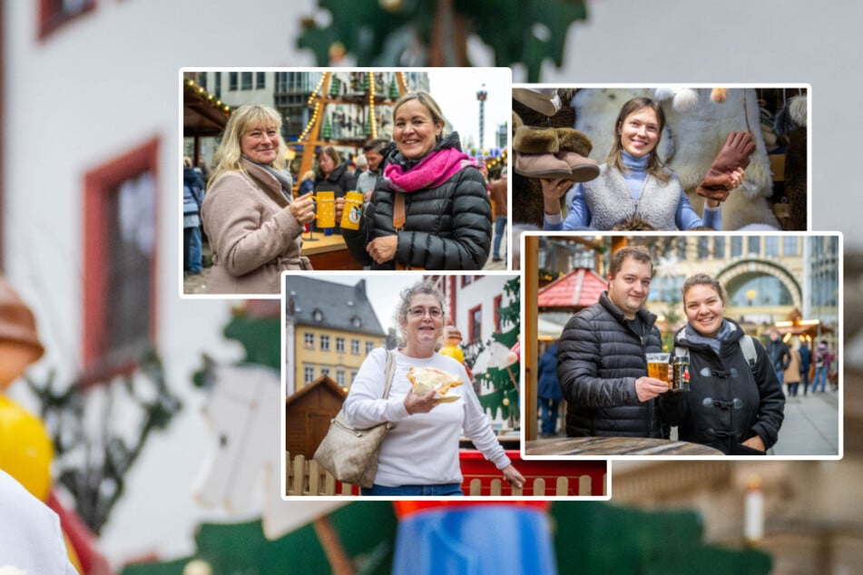 Chemnitz: Turbo-Frühling in Chemnitz: Wie schmeckt Glühwein bei 15 Grad und Sonnenschein?