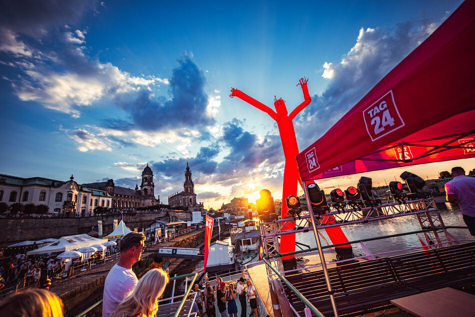 Besseres Wetter hatten die Partygäste am Freitag.