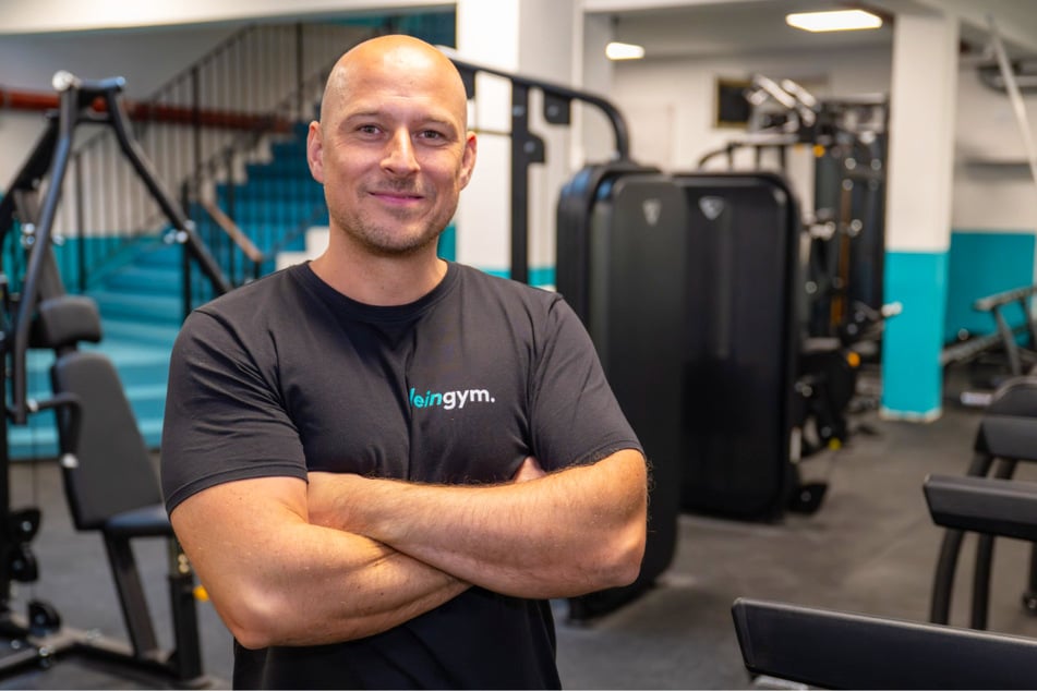 Sebastian Winkelmann (38) eröffnet in Plagwitz mit "deingym" ein kleines, familiäres Fitnessstudio ohne Personal.
