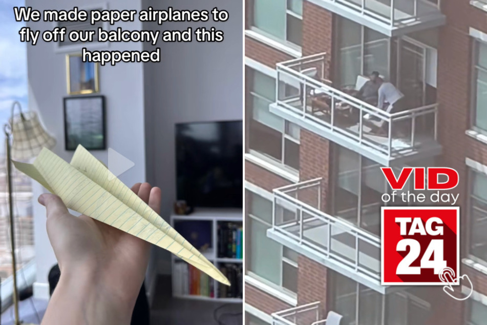 viral videos: Viral Video of the Day for June 11, 2023: A paper airplane's epic journey