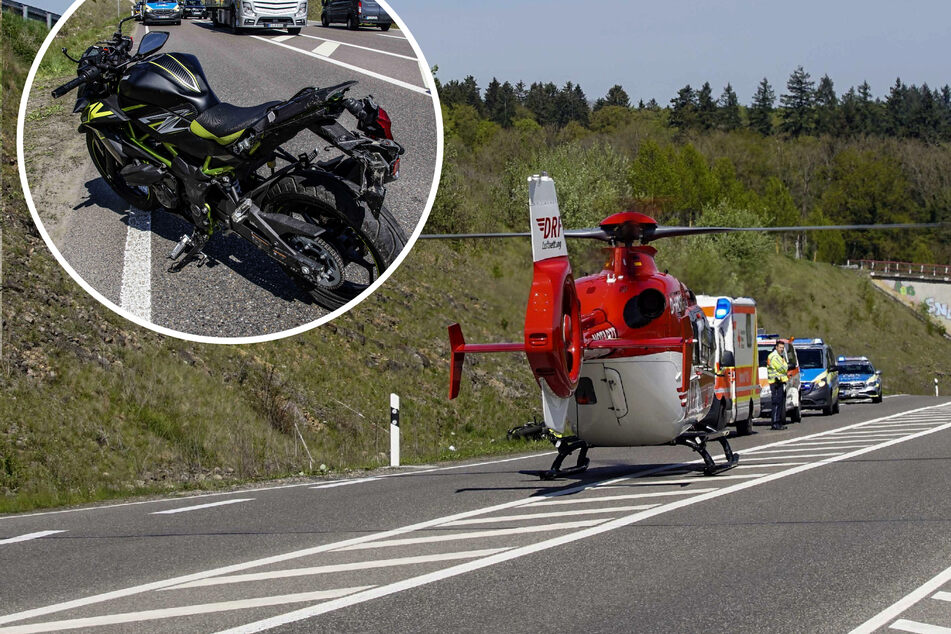 17-Jährige verliert Kontrolle über Motorrad: Jugendliche schwer verletzt!