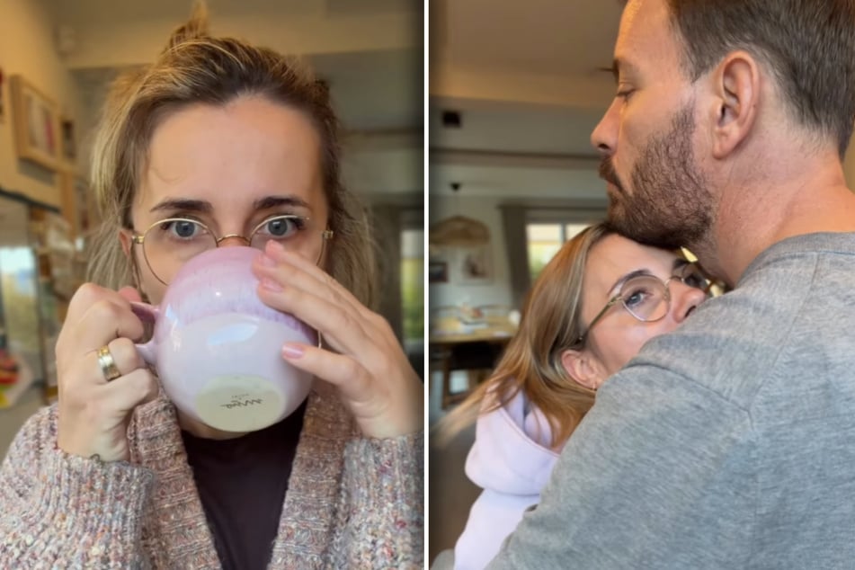 Anna Heiser (35) erhält in der bangen Zeit Unterstützung von ihrem Mann Gerald.