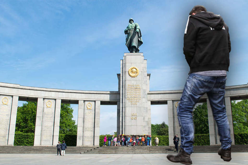 Am Montag pinkelte ein 41-Jähriger Mann gegen das Swojetische Ehrenmal im Berliner Tiergarten. (Symbolbild)