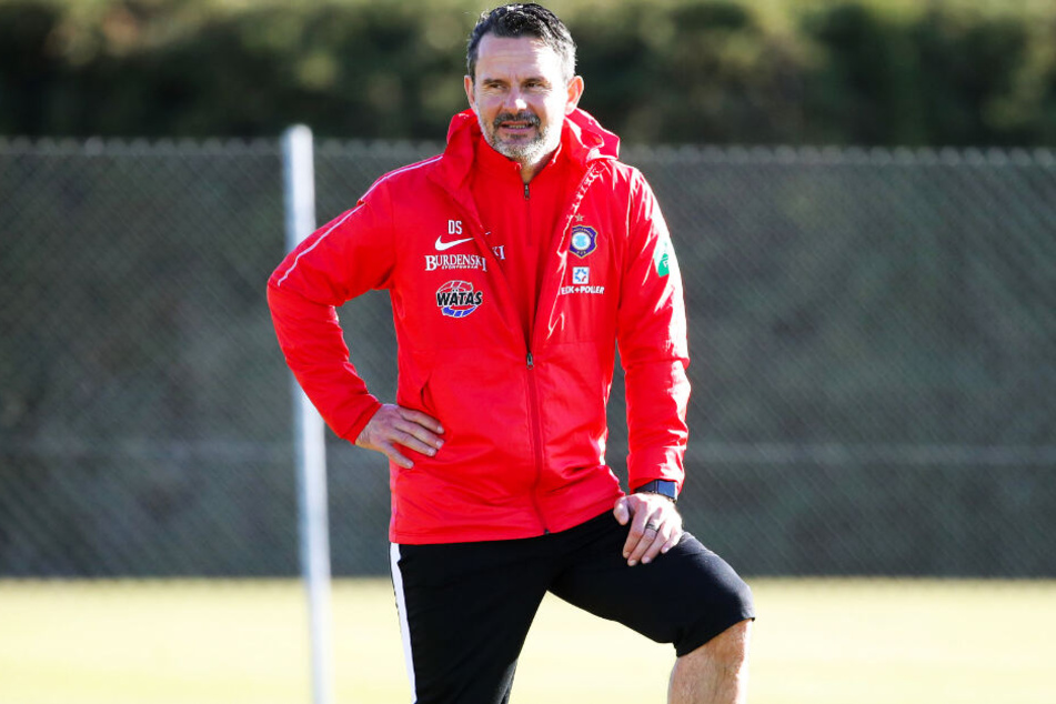 FCE-Trainer Dirk Schuster hält viel von Neuzugang Jacob Rasmussen.