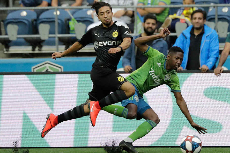 Der BVB ließ auch das ein oder andere Talent los - hier der erst 18-Jährige Immanuel Pherai.