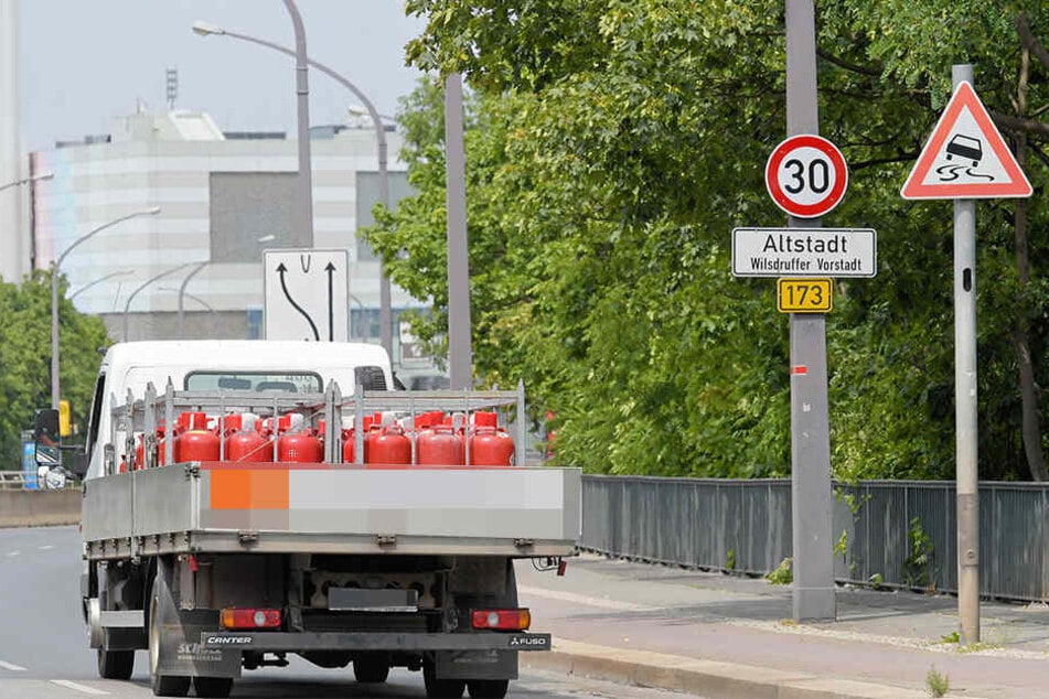 Auf der Nossener Brücke gilt seit Mitte Juni Tempo 30.
