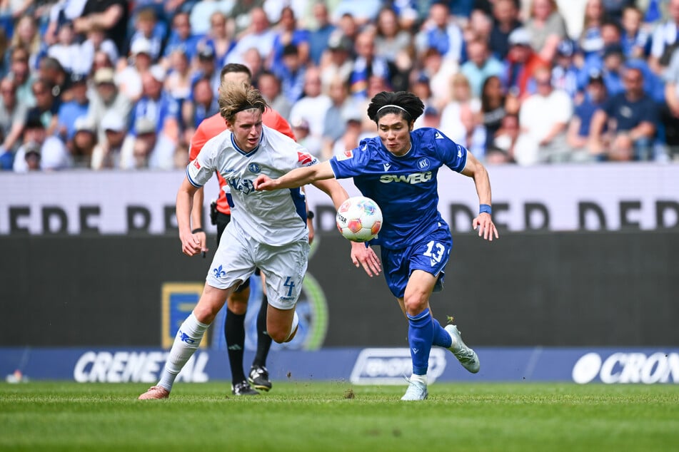 Shio Fukuda bleibt dem KSC erhalten.