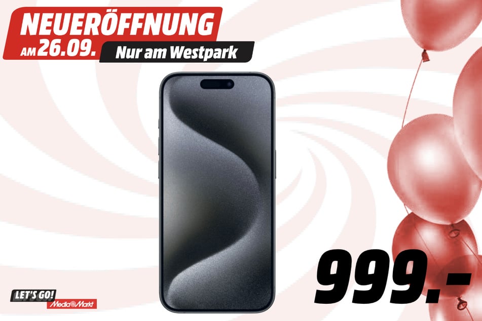 Apple iPhone 15 Pro für 999 Euro.