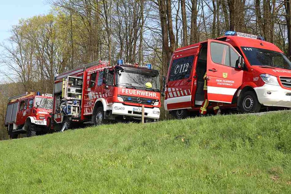 Mit einem Großaufgebot waren Rettungskräfte vor Ort.