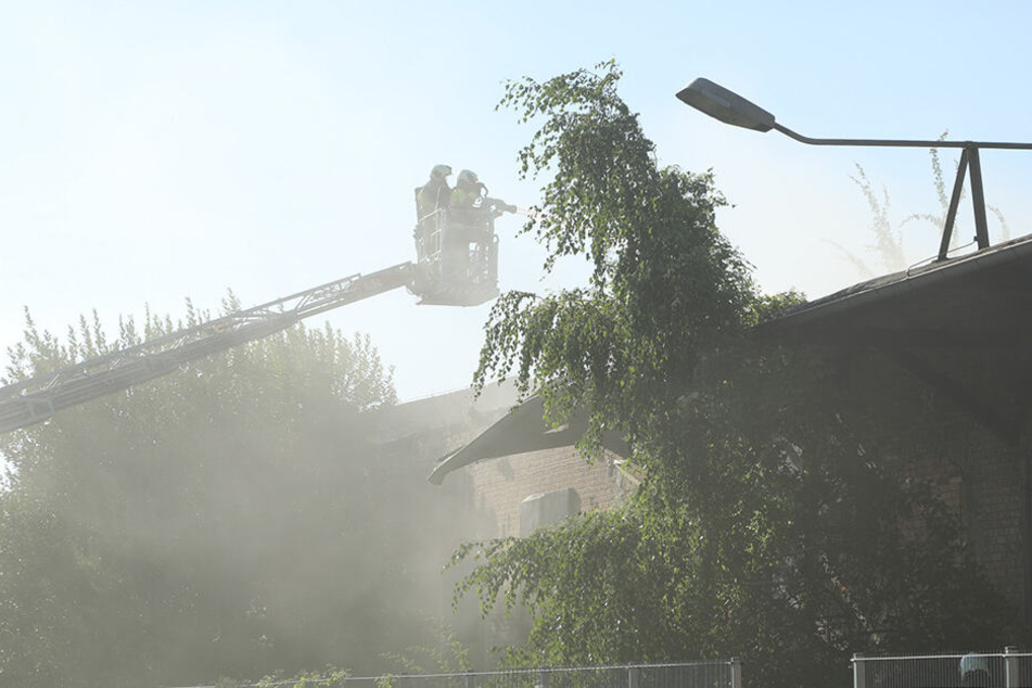 Von oben wurde der Brand gelöscht.
