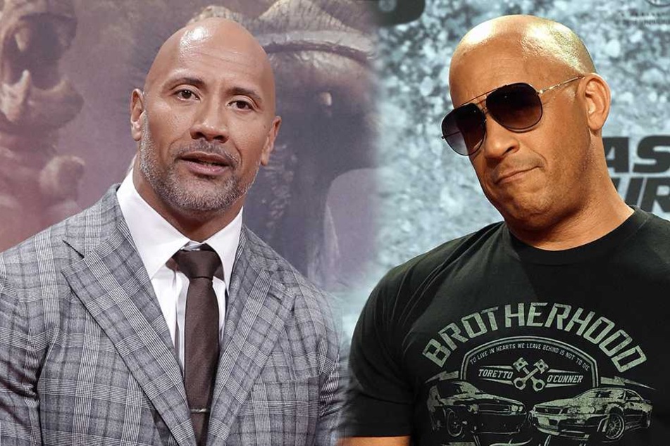 Vin diesel and the rock beef