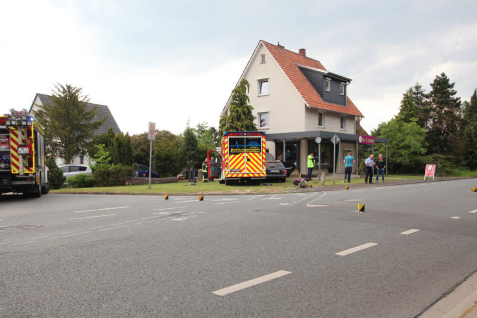 Die Eimterstraße musste rund zwei Stunden gesperrt werden.