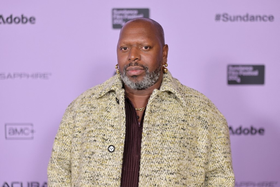 Filmmaker Rashaad Newsome attends the Being (the Digital Griot) premiere during the Sundance Film Festival on January 23, 2024, in Park City, Utah.