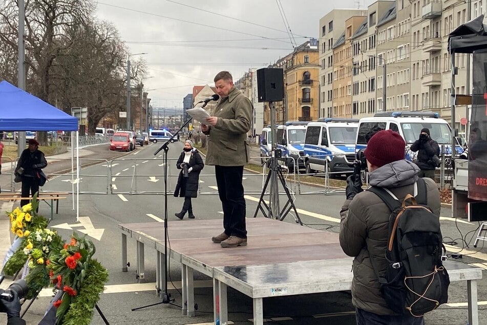 Lutz Giesen, Aktivist der "Freien Kameradschaftsszene", ist der Anmelder der rechten Demonstration.