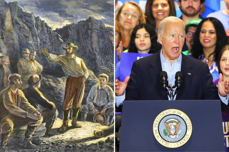 President Joe Biden recently told the tale of how his great-grandfather was accused of being a murdering coal miner while he ran for office in 1906.